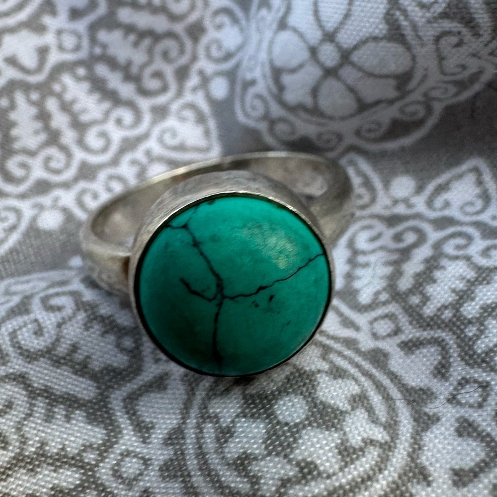 Turquoise Silver Ring